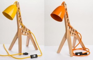 giraffe table lamp