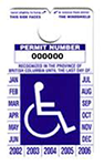 Disability Parking Permit Holders.