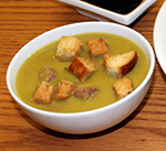 Ham and pea soup,